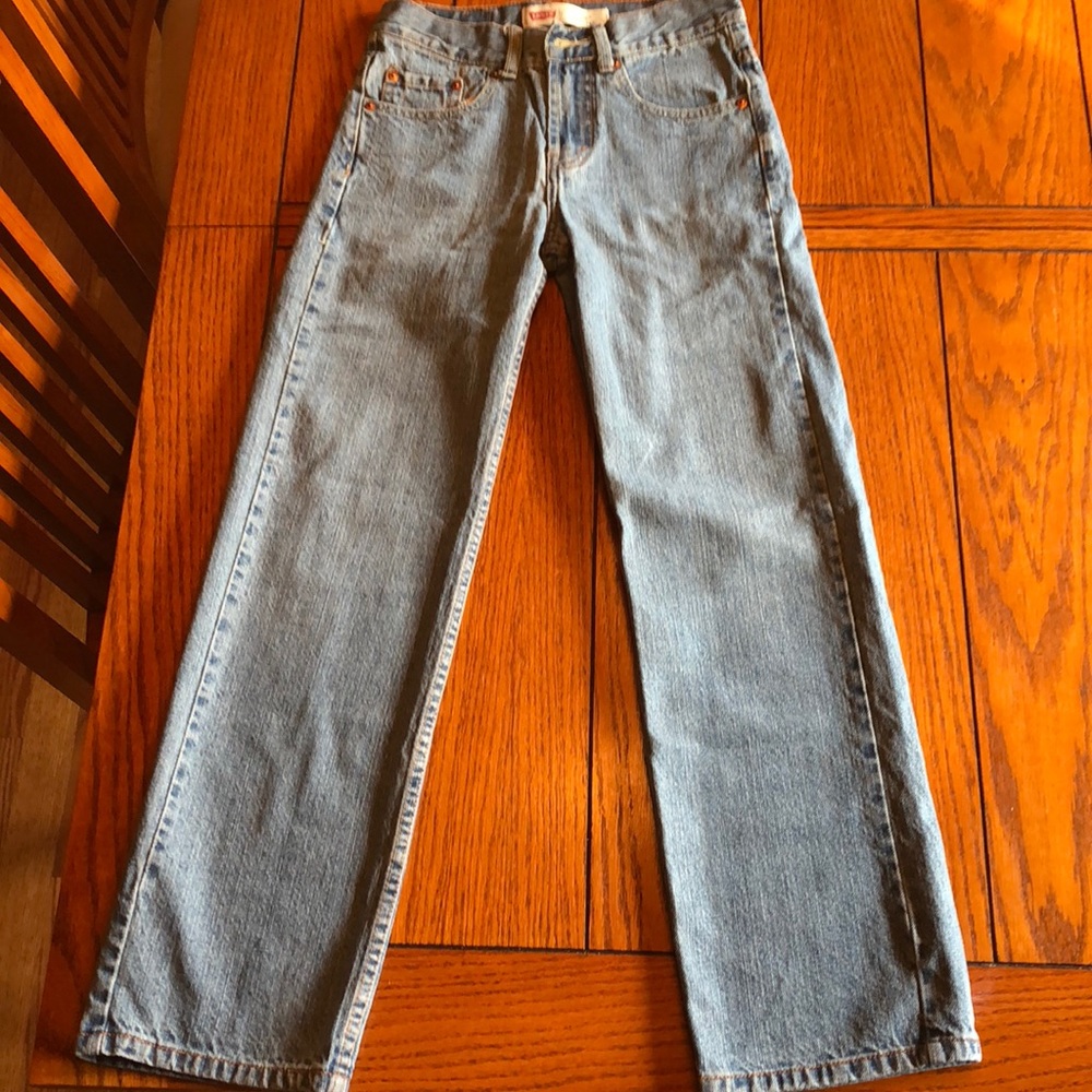 Levi’s 550 relaxed fit, 12 slim, 24 x 26